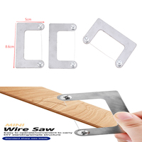 1/3Pcs Stainless Steel Pocket Wire Saws Hand-Drawn Mini Saws For Camping Survival DIY Projects Woodworking Camping Essentials