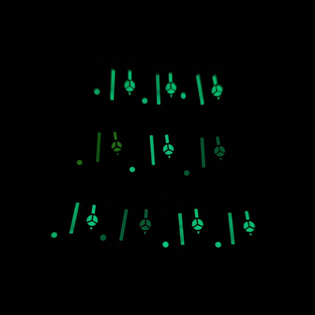 High Quality NH35 NH36 Hands Silver Black Grey Gold Watch Hands Green Luminous Watches Pointers Fit NH35/NH36/4R/7S Movement image 6