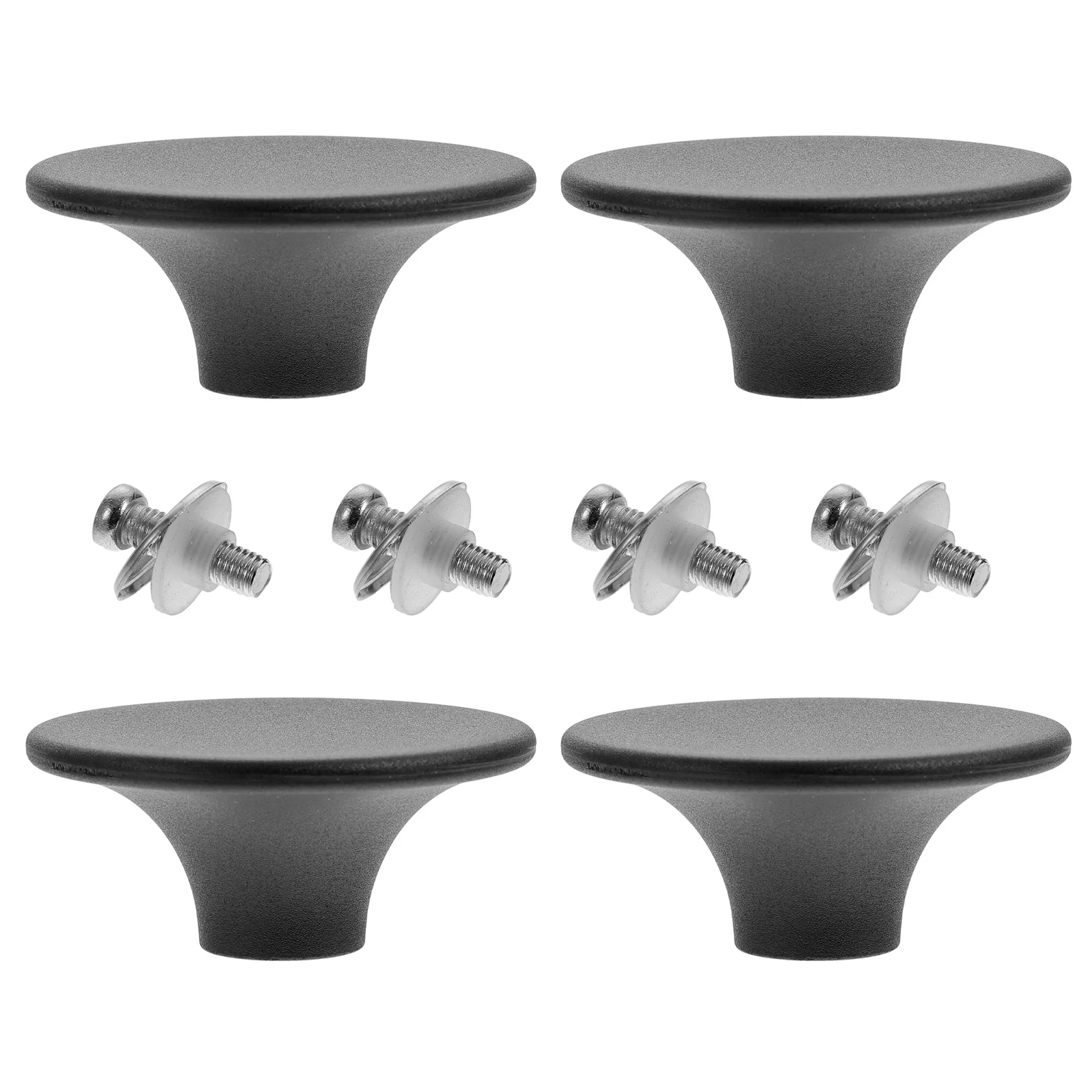 

4 Pcs Pot Lid Knobs High Temp Resistance Anti Scald Suitable Lids Pots Woks Milk Soup Stainless Steel Cookware Kitchen Gadgets