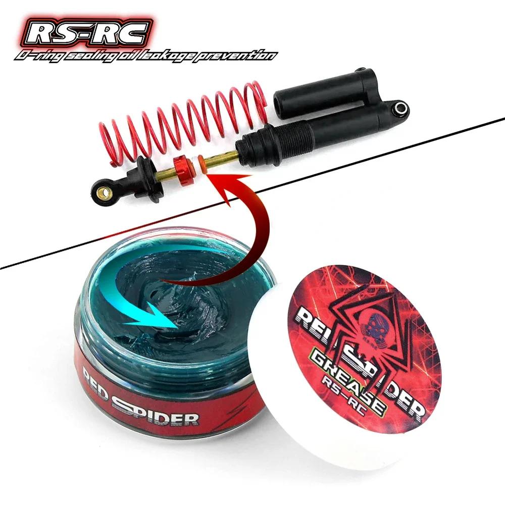 RS RC auto ammortizzatore differenziale O-ring guarnizione olio Anti-perdita Shock Core smorzamento olio R73 per Tamiya HSP Trxs ARRMA assiale