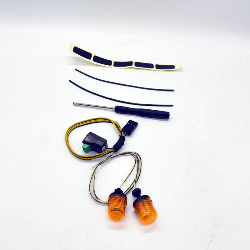 

Модель JUWUBA: Вращающийся сигнальный фонарь 5В для радиоуправляемых грузовиков 1/14 Tamiya, Scania 770S, BENZ 3363, VOLVO FH16, MAN. Запчасти для DIY.