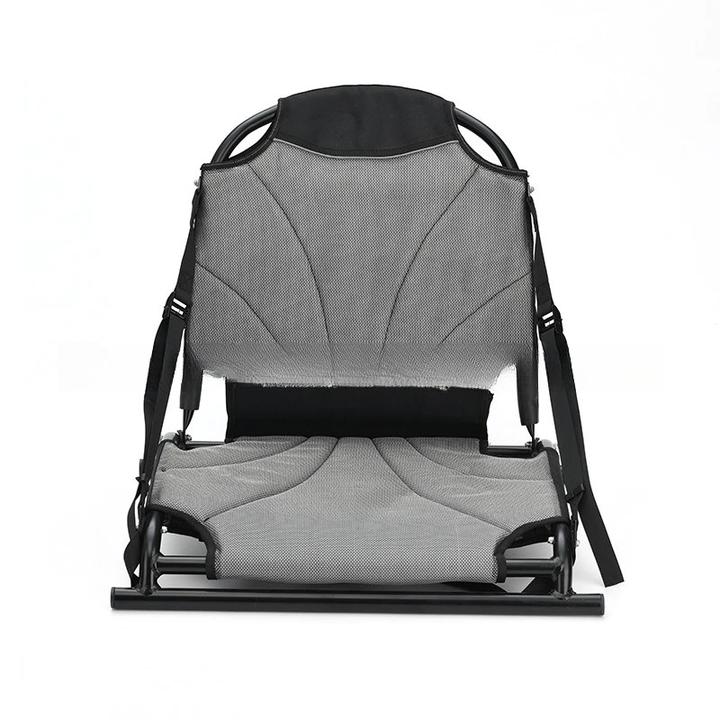 

Kayak Seat Adjustable Paddle Boat Folding Seat Aluminum Canoe Back Folding Chair
