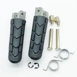 Foot Peg Front Rider Footrest for Honda NC700 NC700X NC750 NC750X NC750XD 12-19 CB250 HORNET 98-10 CB400 Super Four VTEC 99-13
