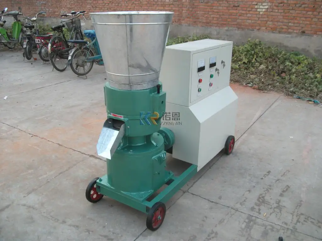 Automatic Poultry Feed Granulor Animal Feed Pellet Making Machines Broiler Chicken Feed Pellet Maker Wood Mill M