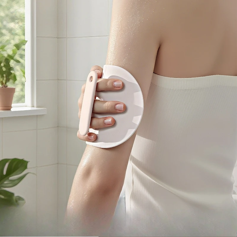 

Finger Bath Towel Exfoliating Artifact Ladies Rub Back Painless Mud Silicone Rub Bath Skin