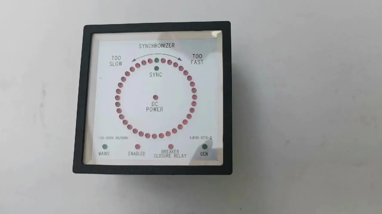 6714+ Single Phase Synchroscope Meter for Genset Generator 6714