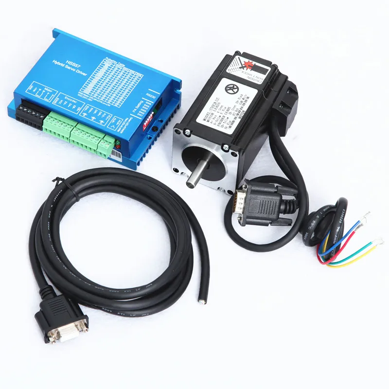 HLTNC  Nema 34 Closed Loop Motor 4.5NM 8.5NM 12N.m Can Match With HBS860H HBS86H HSS86 HBS86 for Cnc