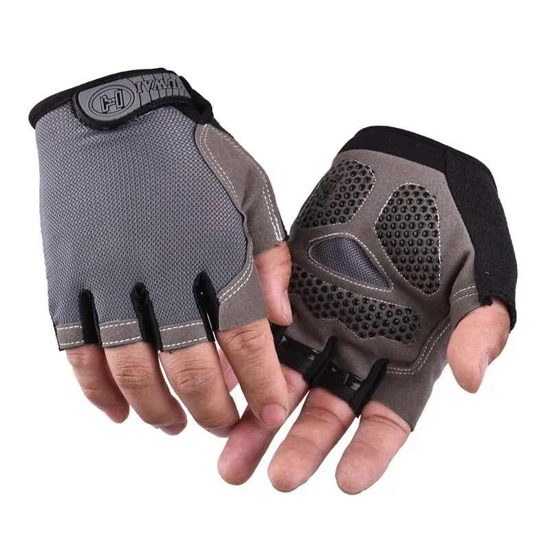 Outdoor Cycling MEN\'S AND WOMEN\'S Half Finger Gloves for Mountaineering, Fitness, Yoga, Shock Absorption, Anti Slip Glove