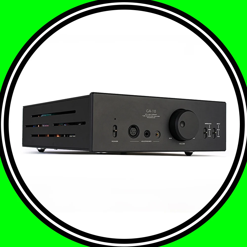 

HIFIMAN × GOLDENWAVE GA-10 Высококачественный настольный ламповый усилитель для наушников со сбалансированным выходом для домашнего аудио, черный