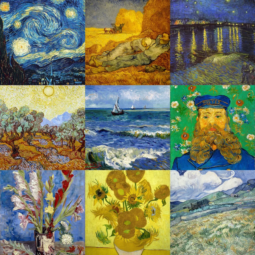 Van Gogh Paint By Number For Adults 20x30 Drawing Craft Kits For Adults Decoration Home Mother's Gift Dropshipping 2023