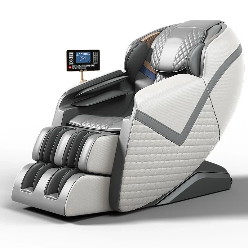 

Cheap Price AI Voice Commend CE Certificated Space-saving Design Full Body Dual-core SL Track 3D Zero Graviry Massage Chair