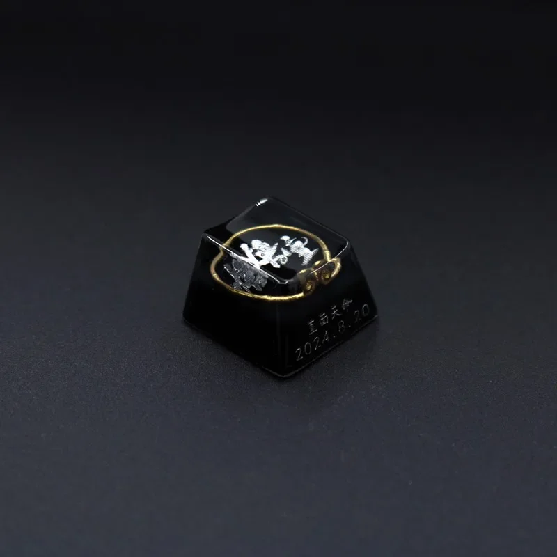 Black Myth Wukong Gaming Keycaps Artisan Keycaps 3D Printing Resin Custom OEM Profile Keycaps for Mechanical Keyboards MX Switch