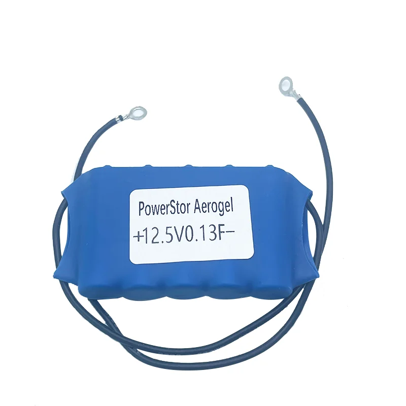 PowerStor Aerogel 12.5V0.13F Módulo de ahorro de energía para vehículo inteligente 2.5V0.65F Fuente de alimentación de respaldo de banco de conexión de serie pequeña
