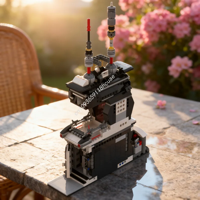 

689pcs MOC Alternate Modular Evil Lair The Movieed Model Building Toy Blocks Construction Christmas Gift Assemble DIY Idea Kids