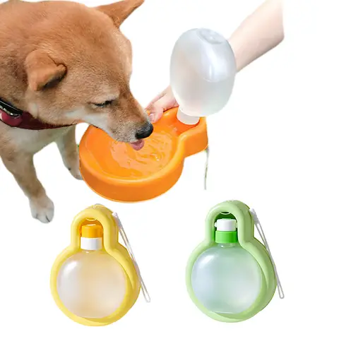 Pet Dog Outdoor Water Cup, Foldable Portable Travel Cup Water Dispenser, Cat Dog Walking Water Bottle, 1PC