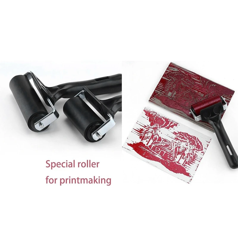 Roller Tool Brayer Roller For Edge Tape, Painting, Floor, Gluing, Adhesive Tape, Tape Pressing And Leveling Roller Tool.