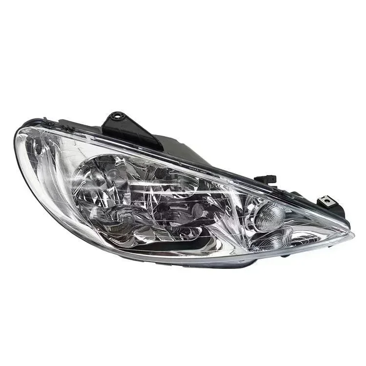 brand new For Peugeot 206 T11 06-13 crystal (lens) black /White headlamp headlamp