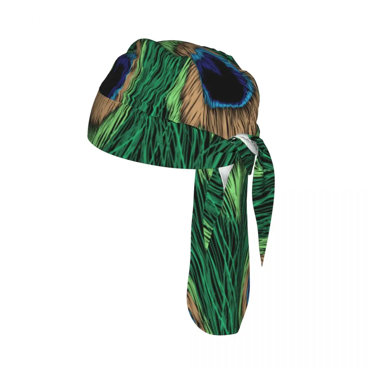 

Быстросохнущая шапка-бини с павлиньими перьями, спортивная кепка для велоспорта, походов, кемпинга, головной платок-бандана