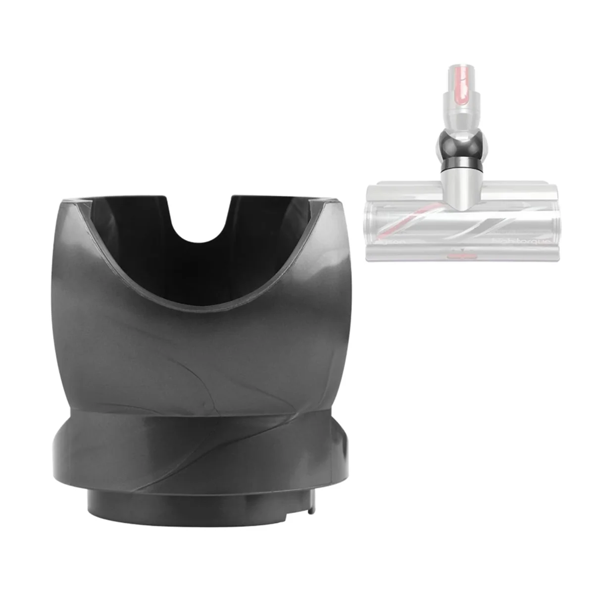 Fzfz adaptador de conector de junta de cabeça de sucção de acionamento direto para v10 v11 v15 100w acessórios de aspirador de pó roda de bola v