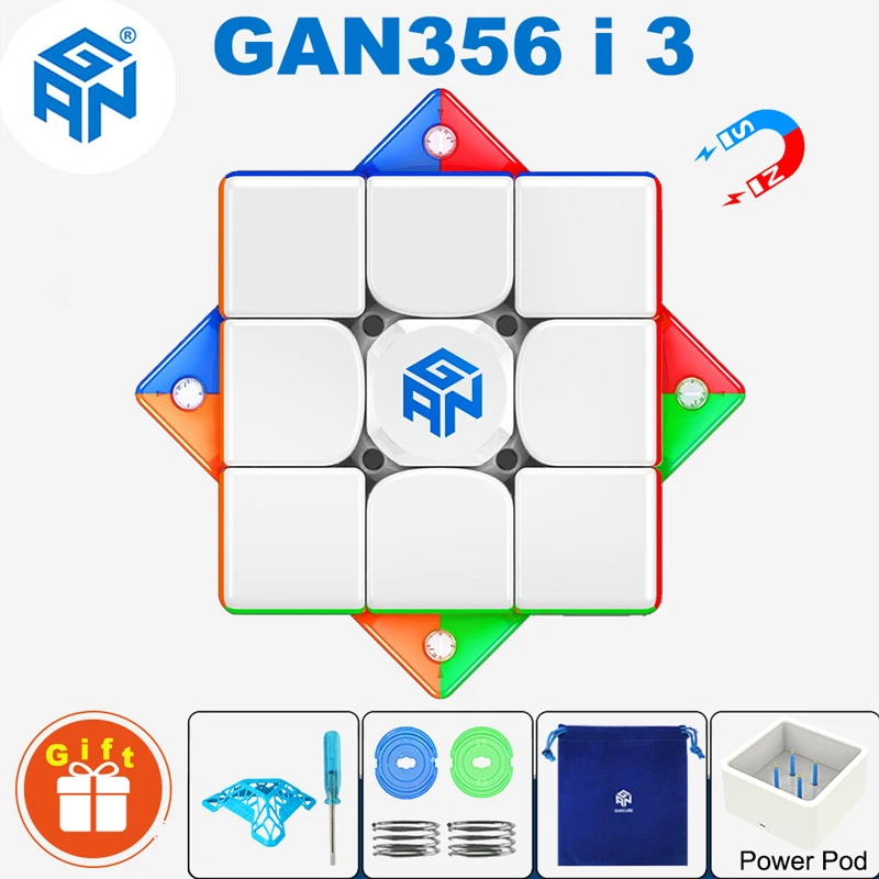 

GAN i3 Carry Smart Magic Cube Magnetic 3×3 Professional Bluetooth Robot Speed Puzzle 3x3 3x3x3 Children's Toy Magnet Cubo Magico