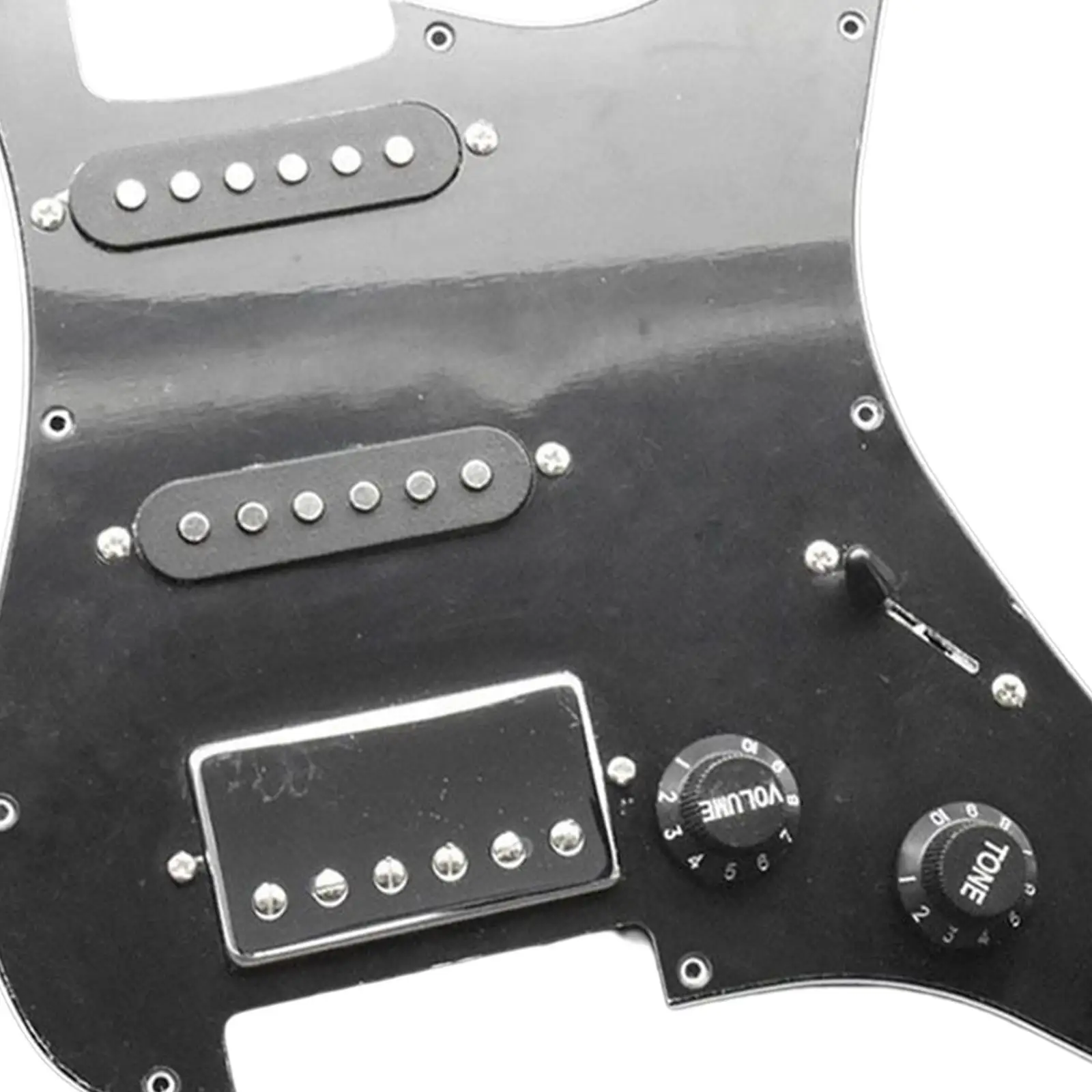 Guitar Pickup Easy Installation White Practical Direct Replaces for Electric Guitar Accessories , Black