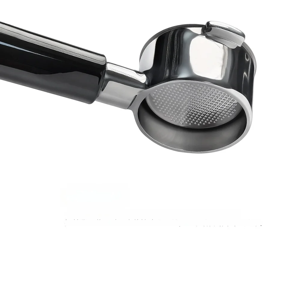 51mm Bottomless Portafilter Double Spout Handle With Filter Basket For EC310 Coffee Machine Stainless Steel For Espresso Maker