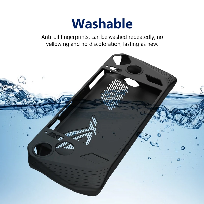 For ROG Ally Handheld Game Console All-Inclusive Silicone Protective Case Handheld Anti-Drop Case