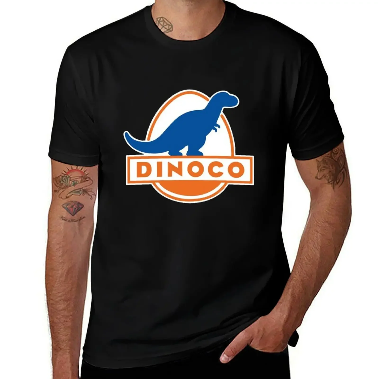 

Dinoco T-Shirt summer 2025 anime figures men graphic t shirts