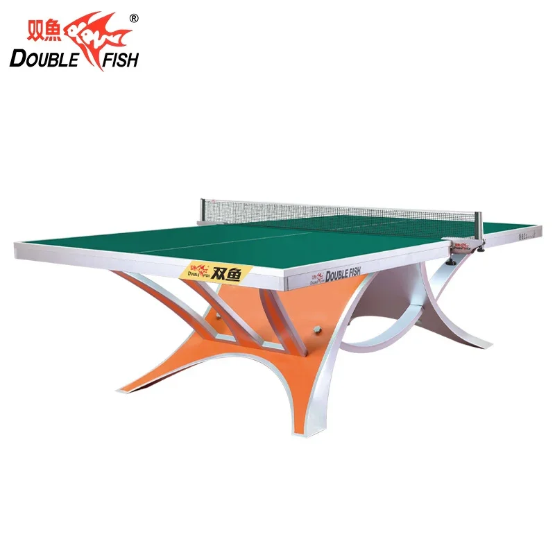 Wings King  Tennis Table Competition Standard indoor black table tennis table green purple