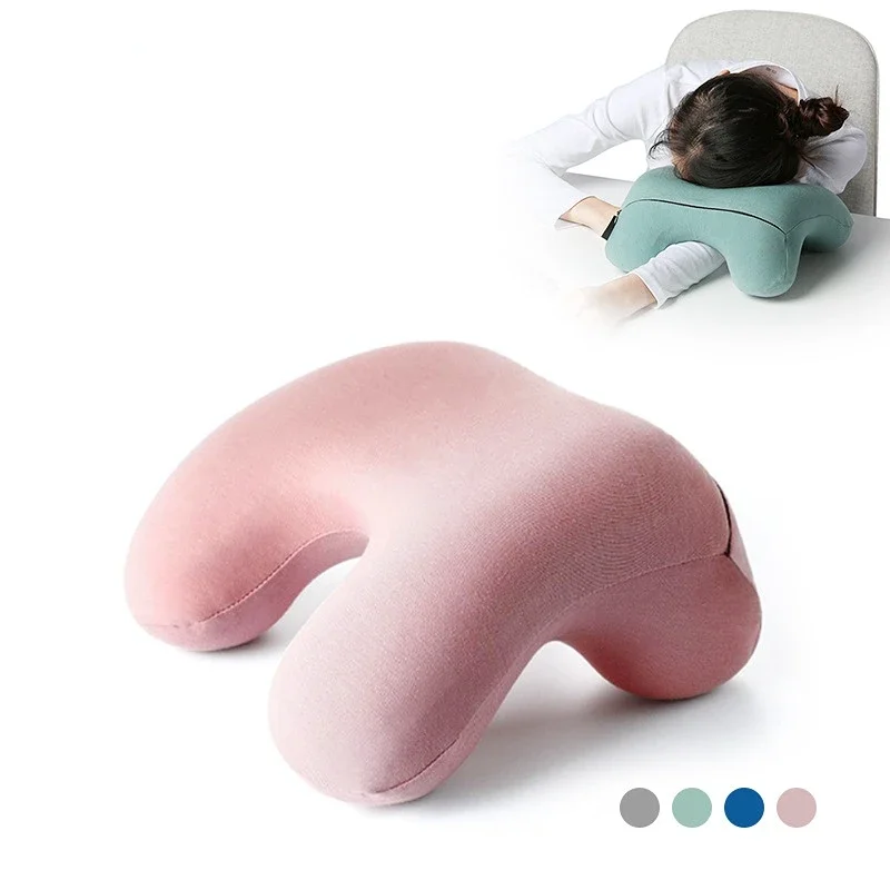 

Nap Pillow Memory Foam Travel Pillow Headrest Cushions for Airplane Plane Office Rest Neck Nap Pillows Children's Siesta Pillow