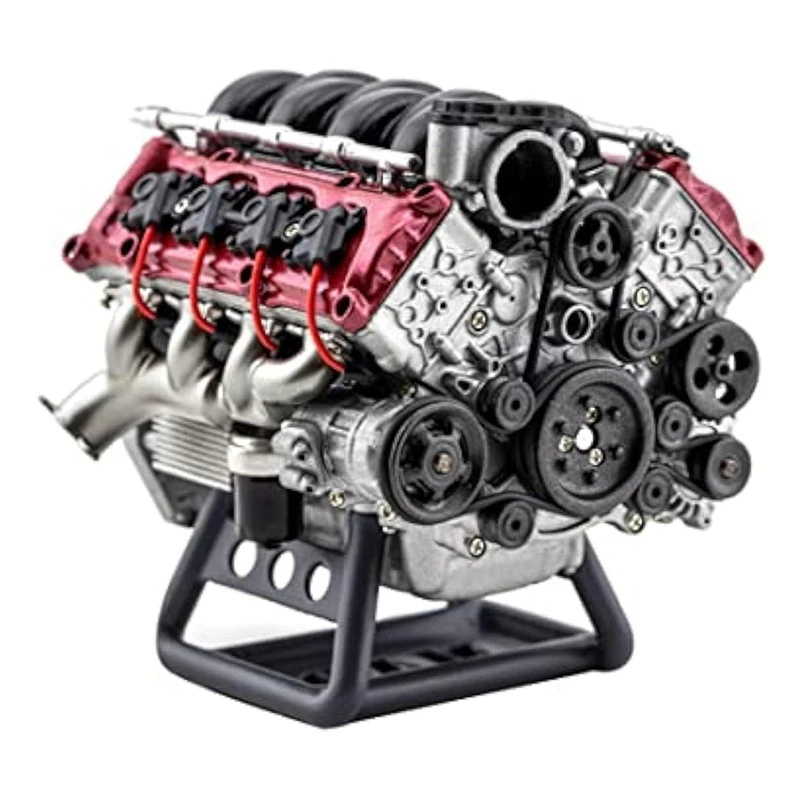 B-M Mini V8 Engine Running Kit, Ax90104 Scx10 Second Generation Capra VS4-10 Pro Ultra