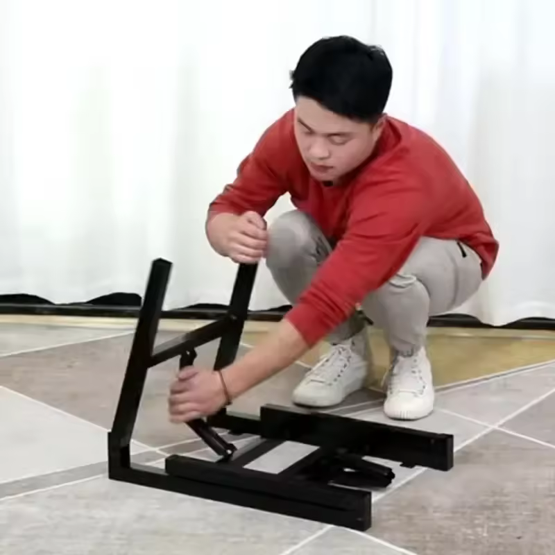Foldable Table Leg Supports Dining Table Frames Thickened Reinforced Spring Legs Heavy-Duty Stable U-Shape Contemporary Design - Image 5