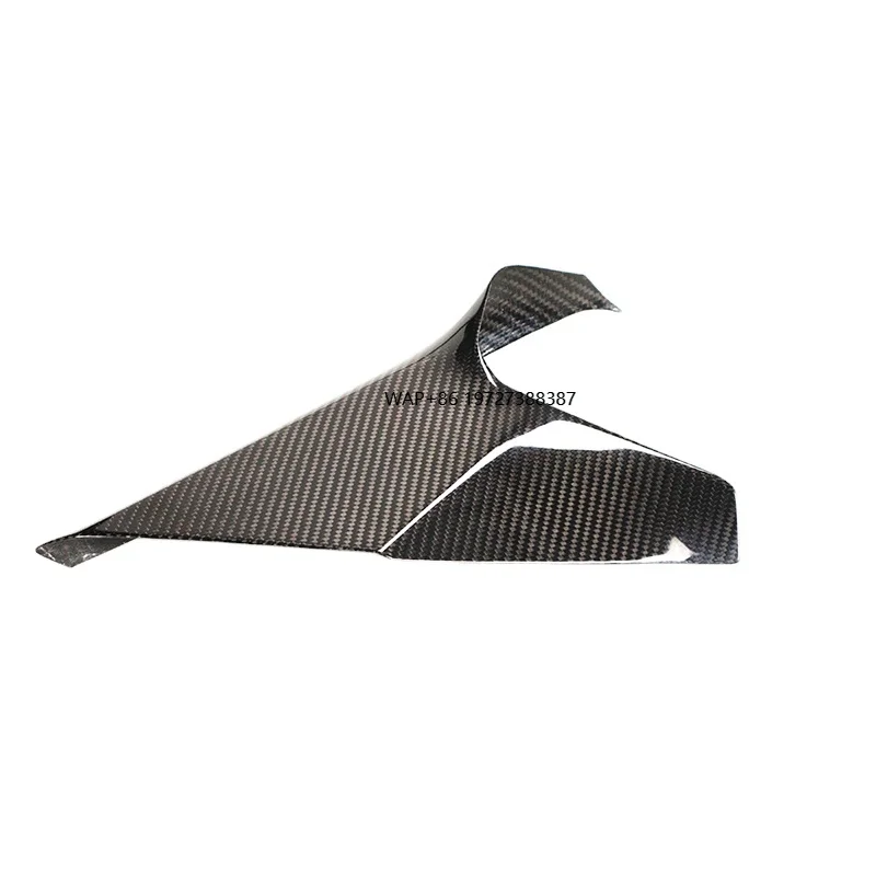 

Auto Interior Trims Dry Carbon Fiber Side Consoles Cover for A90 2019+