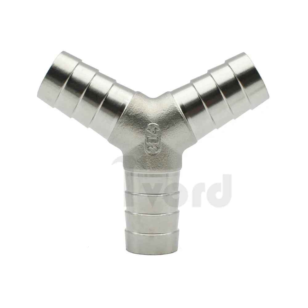 304 Stainless Steel Hose Hook T L Y-shaped Cross Four-way 6 8 10 12 14 15 16 19 20 25 Water Gas Splitter