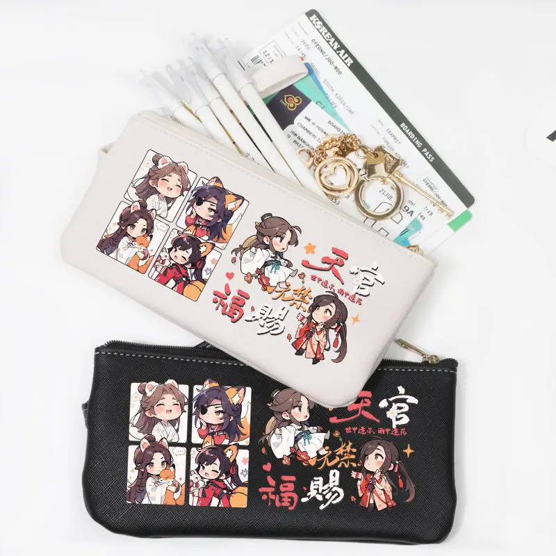 

Tian Guan Blessing Merchandise Xie Lian Huacheng Fanart Cartoon Anime Two-Dimensional Handheld Phone Bag Coin Purse For Women An