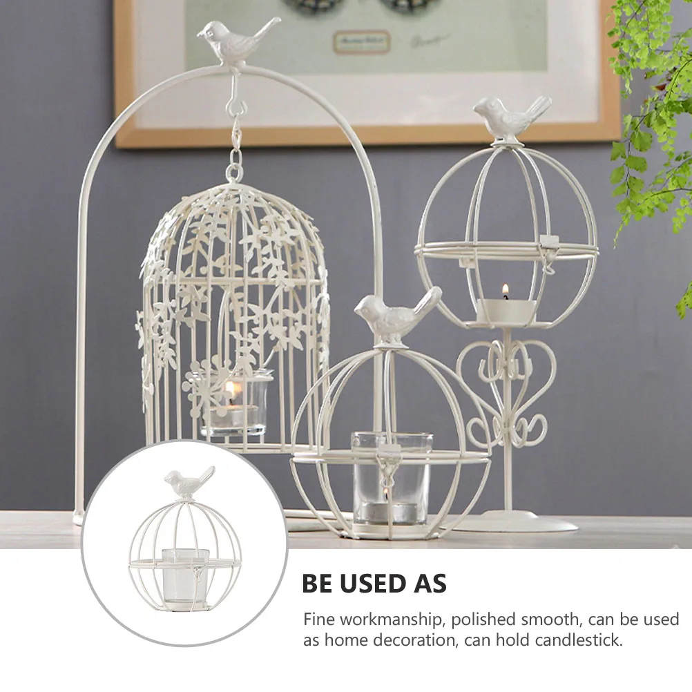 

1pc Retro Iron Candlestick Creative Home Decoration Wall Art Holder For Wedding Stand Adornment Vintage Holder Decorative