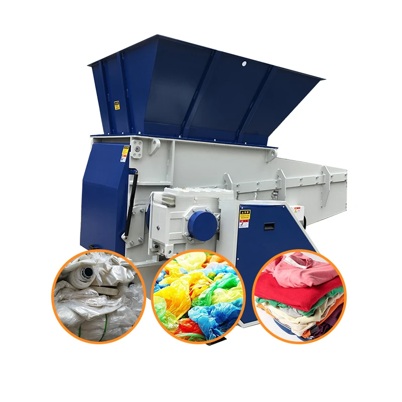 250Kg/H Machine Folie Plastic Shredder For Pe Film
