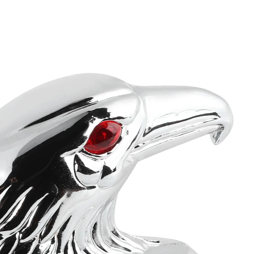 Universal Motorcycle Front Fender Mudguard Decor Ornament Eagle Head Statue