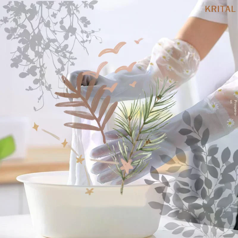 Rubber Glove Cleaning - Guantes de Limpieza Impermeables de Látex