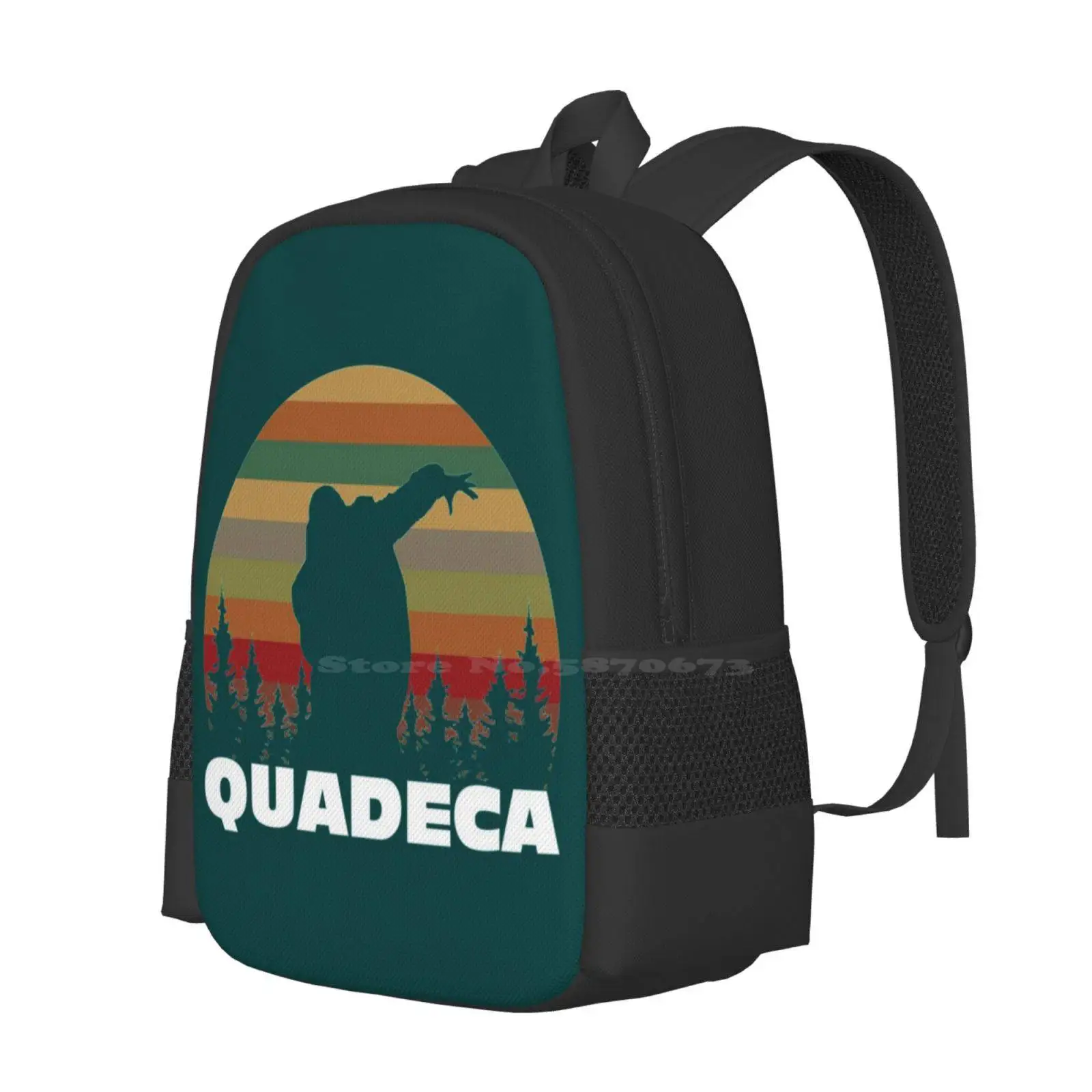 Quadeca Best Single Essential Pattern Design Bag Student'S Backpack Quadeca 13 Quadeca 26 Quadeca 37 Quadeca Quadeca Quadeca