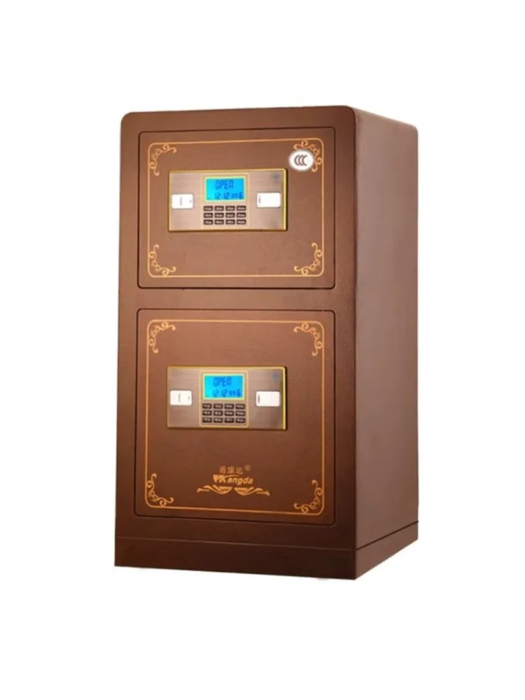 Up and down double doors 3C certified anti-theft electronic password safe FDG-A10/D-73S