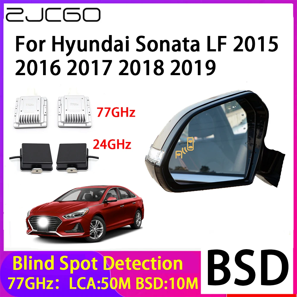 

ZJCGO Car Blind Spot Detection BSD Mirror Rear Radar Detection System for Hyundai Sonata LF 2015 2016 2017 2018 2019