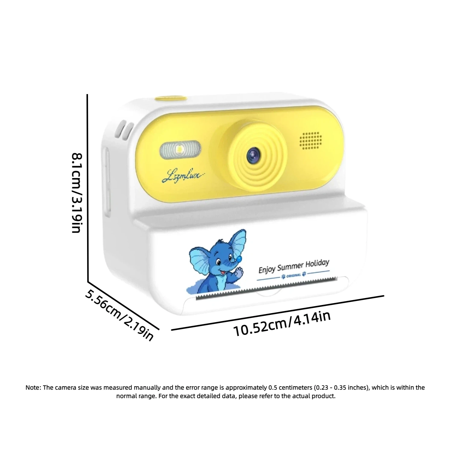 Digital Children Camera For Photography Printer Mini Portable Thermal Instant Print Photo Kids Camera 2.4inch HD Video Toy Gifts