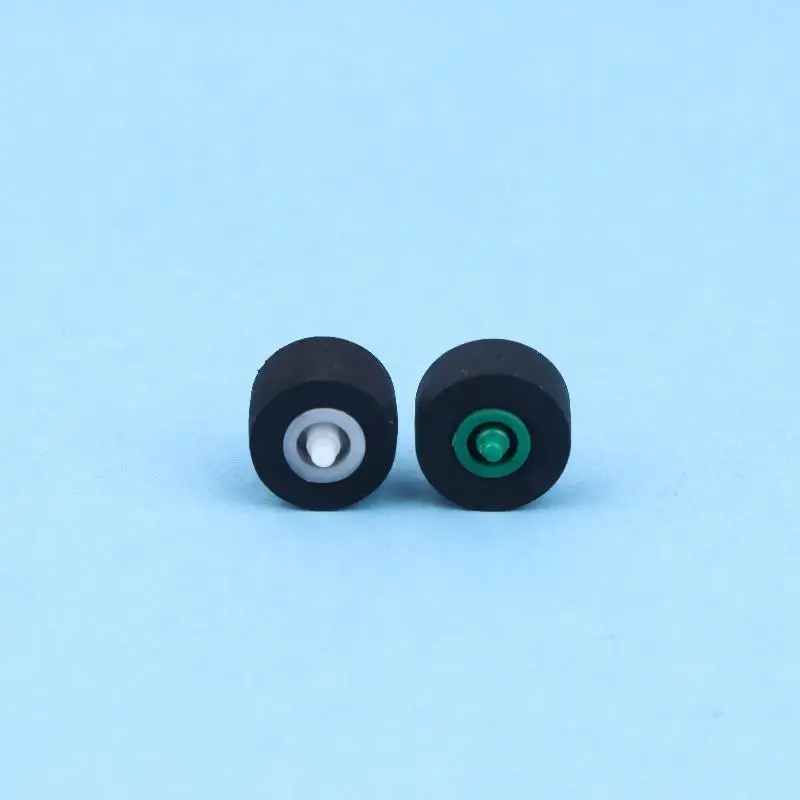 10Pcs 10x6x1.5x10mm  Radio Movement Pinch Roller Wheel With Shaft For Tape Recorder Cassette Player Audio Accessories view 4