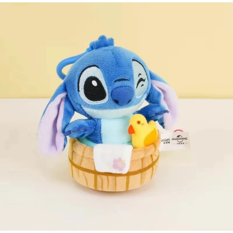 Disney Stitch Lilo und Stich Plüsch Puppe Serie Überraschung Blind Box niedlichen Cartoon Puppe Schult asche Anhänger Kawaii Mädchen Herz Geschenk