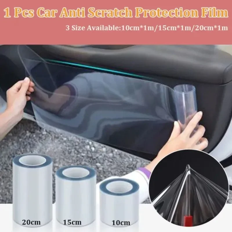 Car Anti Scratch Protective Film Car Bumper Hood Paint Transparent Protection Clear Film Stickers