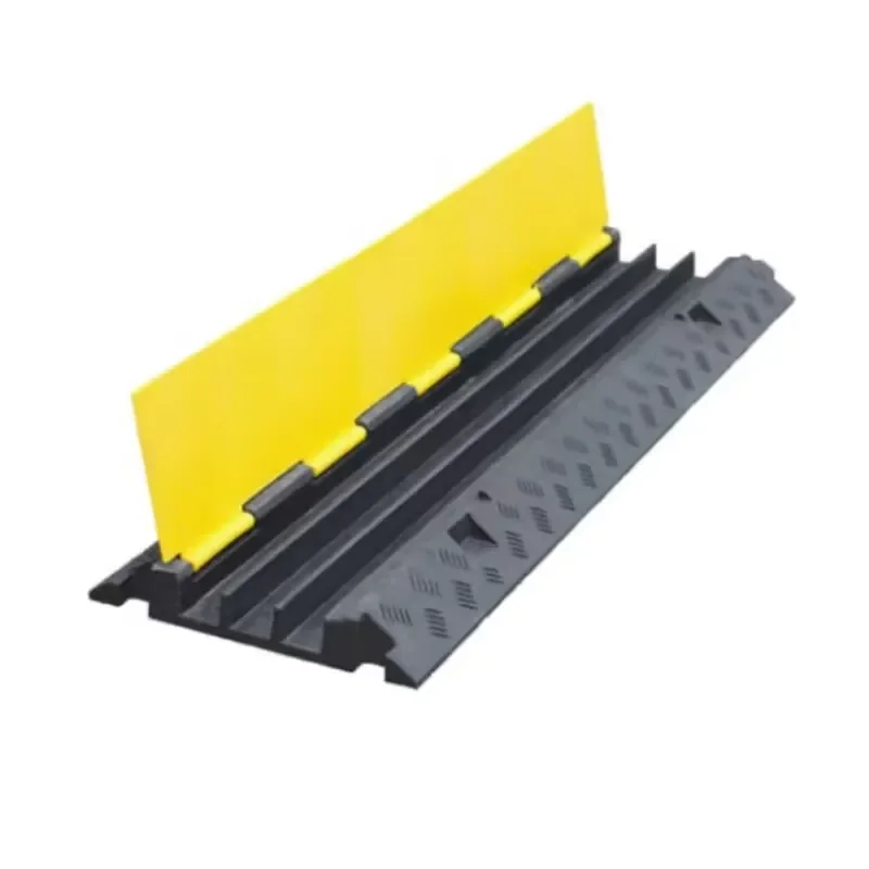 Rubber Floor Cord Cover Cable Protector Ramp Wire Hose Protection