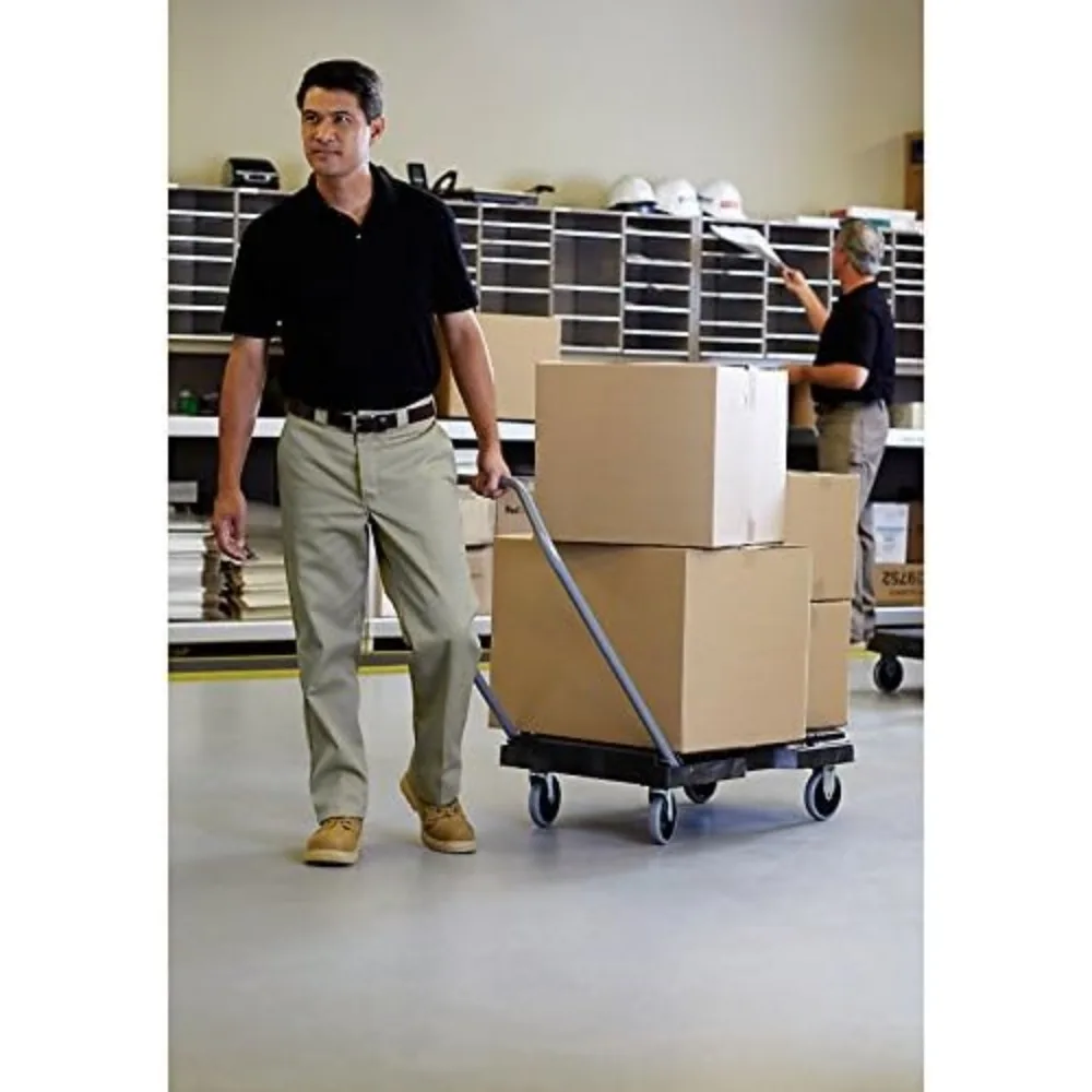 折りたたみ式ユーティリティカート（車輪付き）- 耐荷重250ポンド、移動や重量物の持ち運び作業用のコンバーチブルドリー