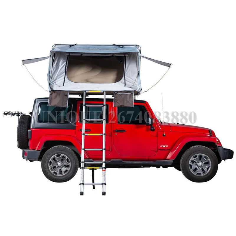 ABS Hard Shell Roof Top Tent, Outdoor Camping, Suv Car Roof Tent, 3-4 Person, Hot Selling