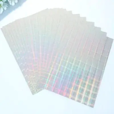 20 ورقة من ملصقات الطابعة الورقية ذاتية اللصق، لاصق قوي، سهل الاستخدام والتخزين، شفاف يدوم طويلاً